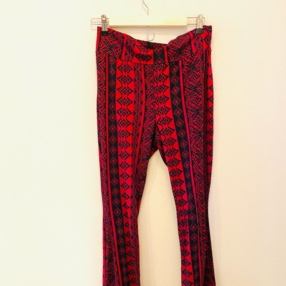 Stretchy Bell Bottom Leggings - Picture 1 of 3